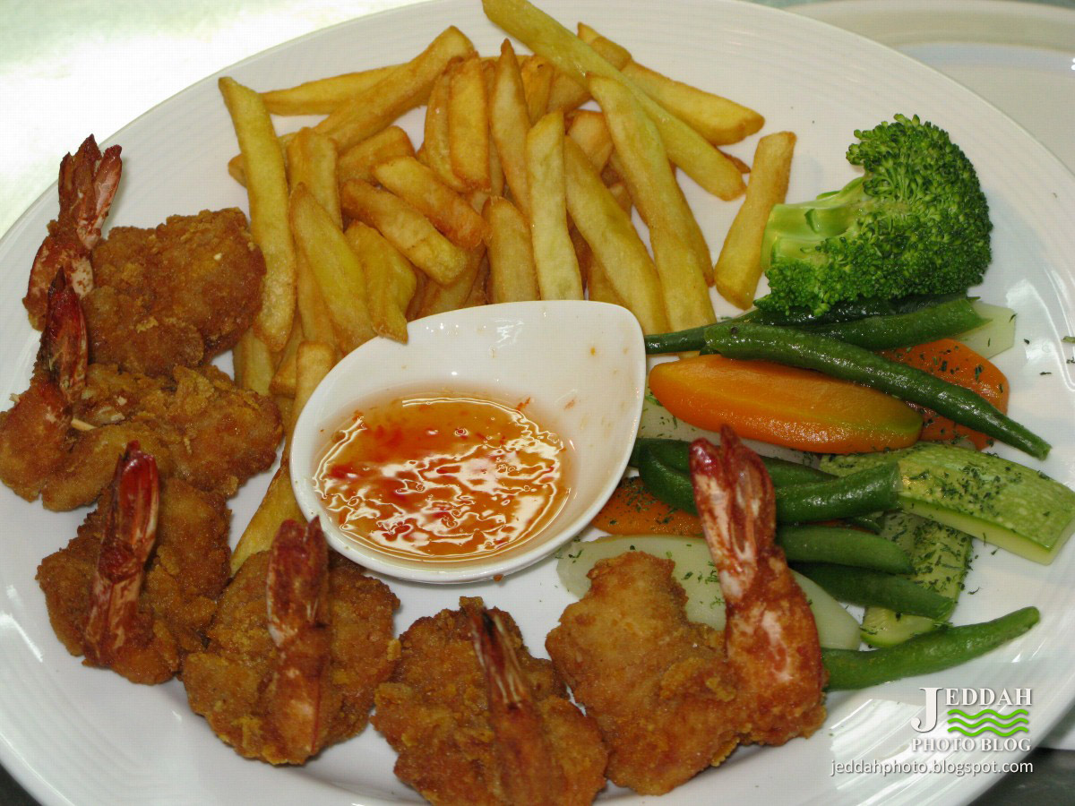 Jeddah Photo Blog Ramadan Special Shrimp Nuggets with French Fries