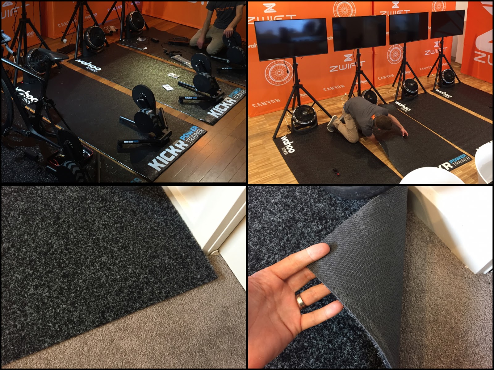 kickr floor mat
