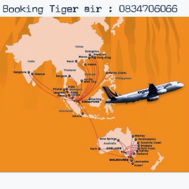 Tigerair Booking ตั๋วเครื่องบินไทเกอร์แอร์ จองตั๋วเครื่องบินสายการบิน