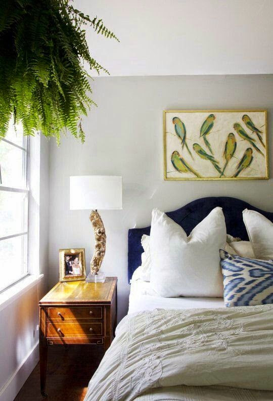 Fried Green Pickles Friday Five {Navy Blue Headboards!}