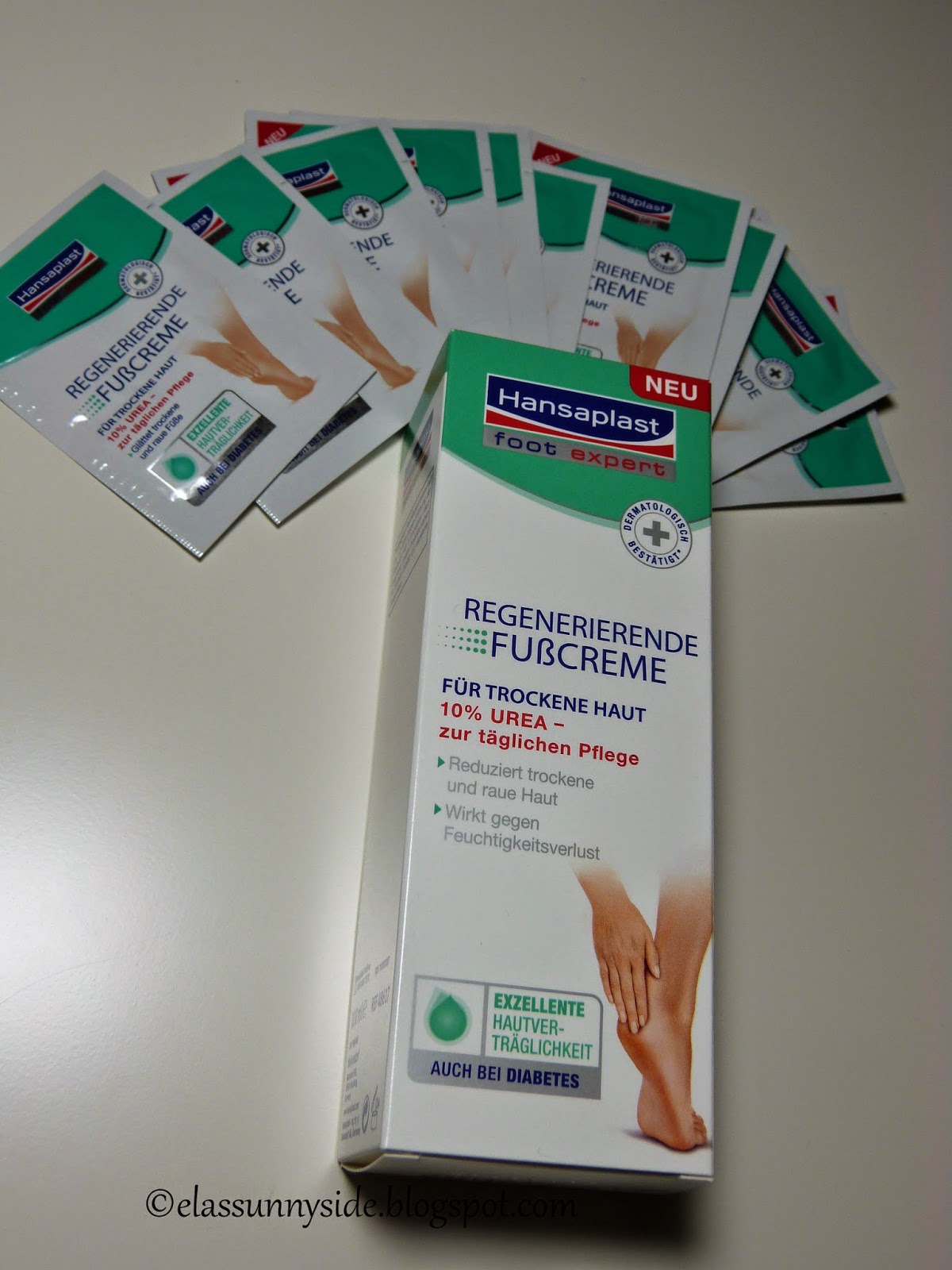 Hansaplast Foot Expert Regenerierende Fußcreme Mit 10% Urea – Intensive Feuchtigkeitspflege Für Trockene Füße, 100 Ml
