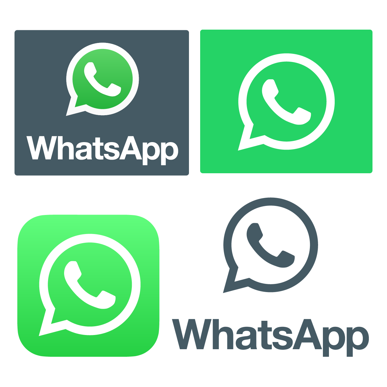 Vector Whatsapp Icon Svg Don't combine the whatsapp name or logos, or any portion of any of them, with any other logo. vector whatsapp icon svg