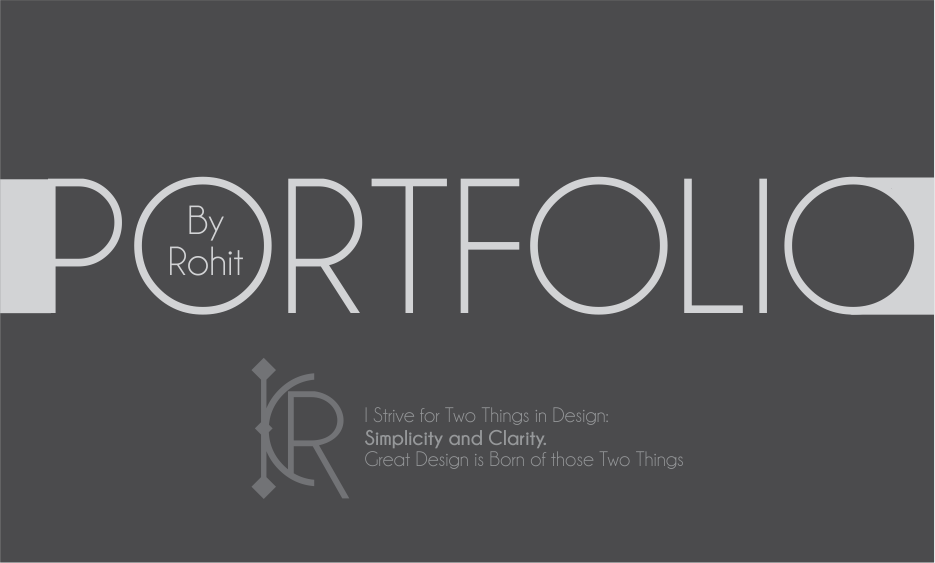 Portfolio By Rohit