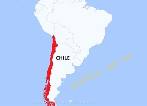 Ubicación de Chile