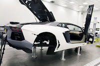 Процесс сборки Lamborghini