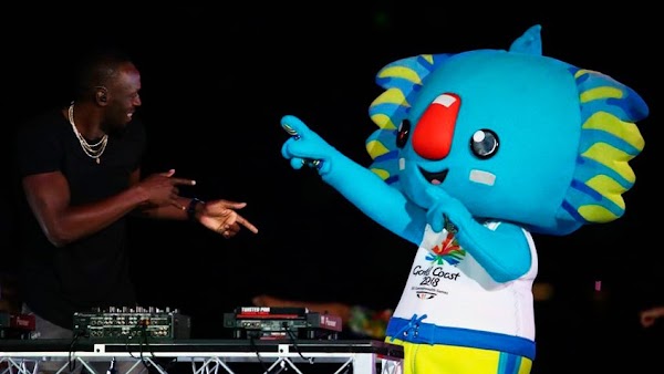 Usain Bolt se convierte en DJ para cerrar los Juegos de la Commonwealth