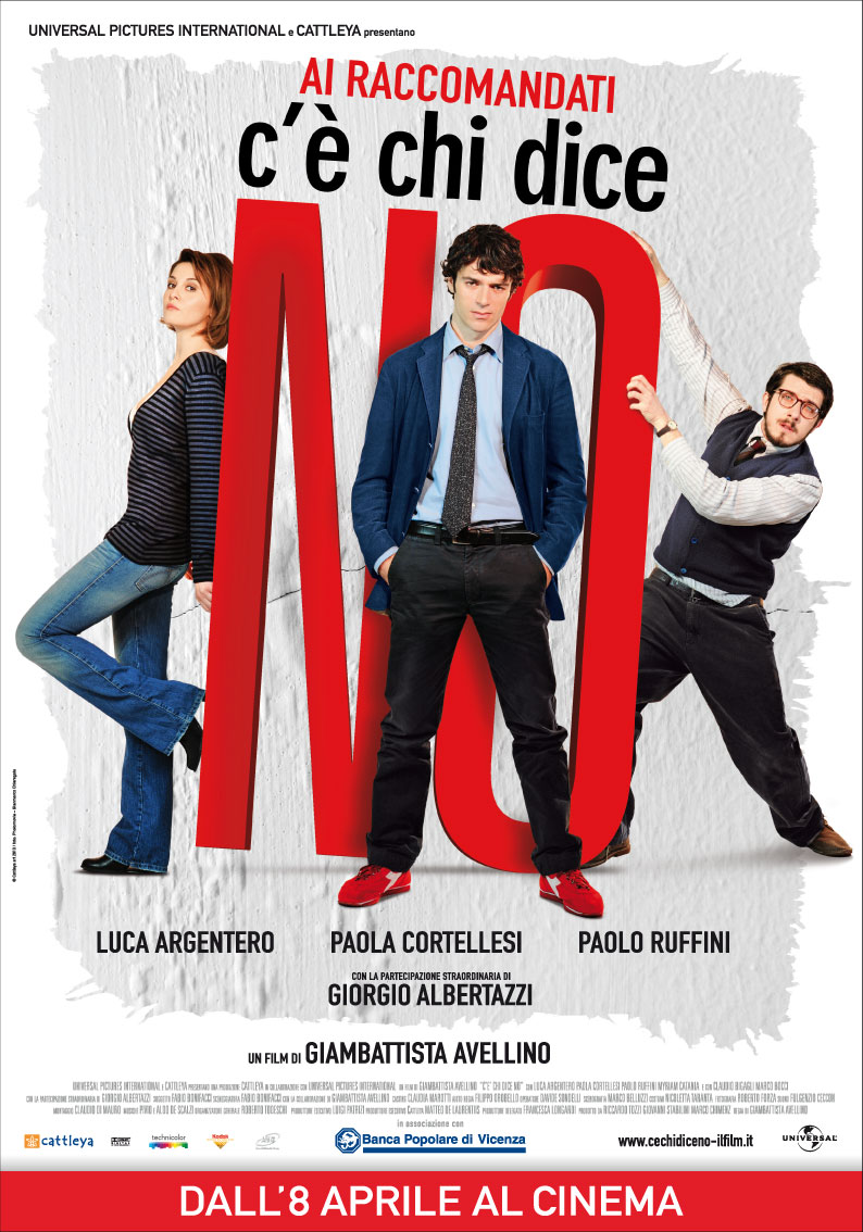 CINEMA TELEVISIONE MUSICA LETTERATURA C'È CHI DICE NO (il film) scheda CINEMA TELEVISIONE MUSICA LETTERATURA C'È CHI DICE NO (il film) scheda