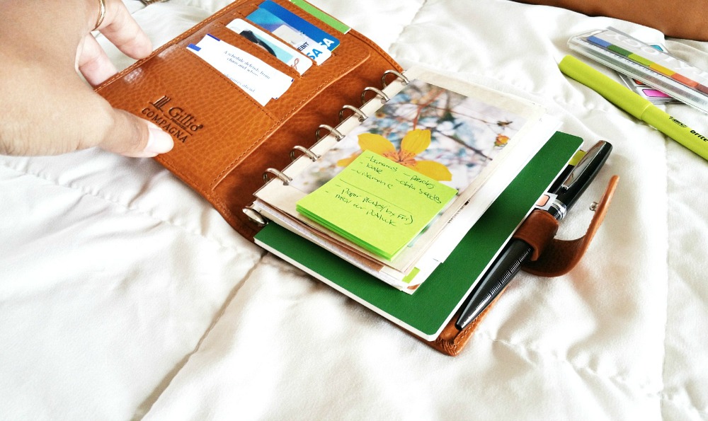 Gillio Compagna Pocket Planner Vision Board Setup / Seaweed Kisses