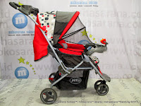 Kereta Bayi Pliko PK338 Boston Roda 3 Red Kereta Bayi Pliko PK338 Boston Roda 3 Red