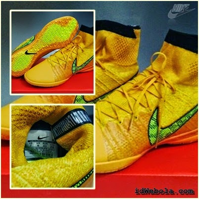Sepatu Futsal Nike Elastico Superfly Yellow Orange Sepatu Futsal Nike Elastico Superfly Yellow Orange