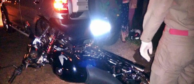 Ivaiporã: Motociclista fica ferido em acidente na PR-466
