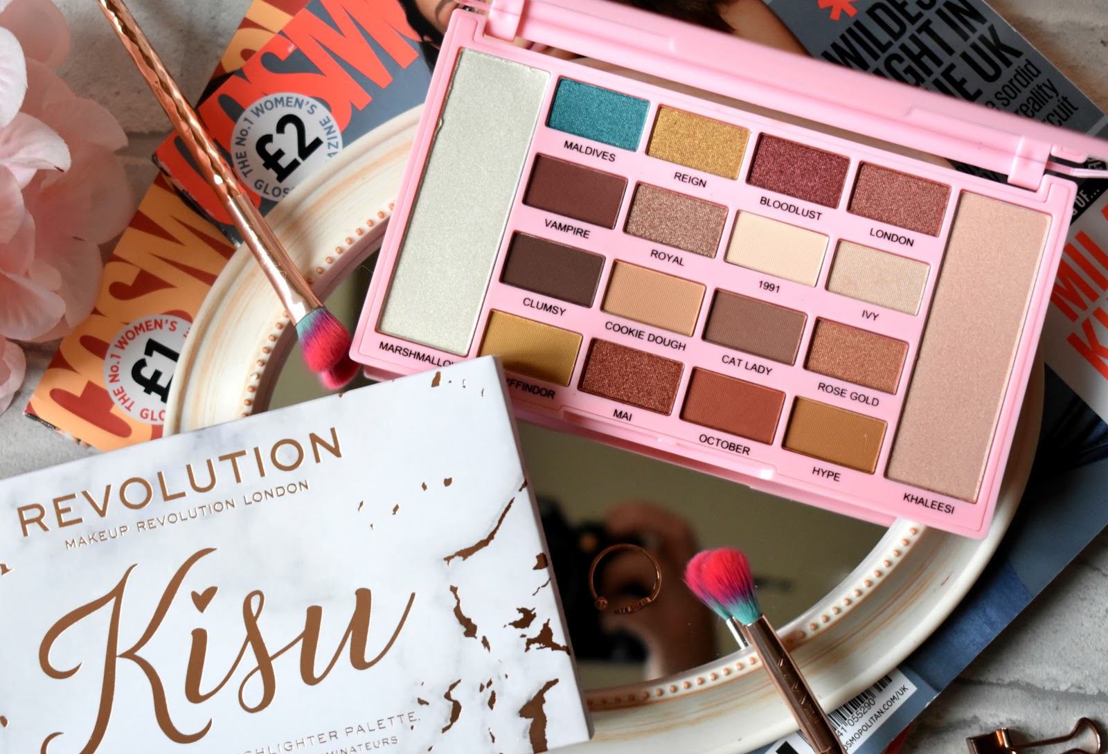 Revolution Kisu Eyeshadow & Highlighter Palette Review!
