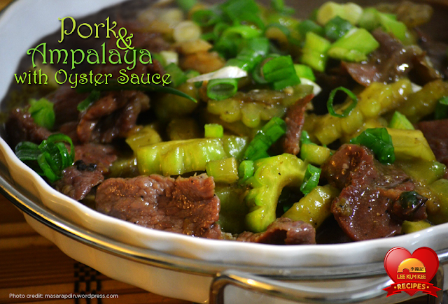 Pork and Ampalaya with Oyster Sauce Pork and Ampalaya with Oyster Sauce