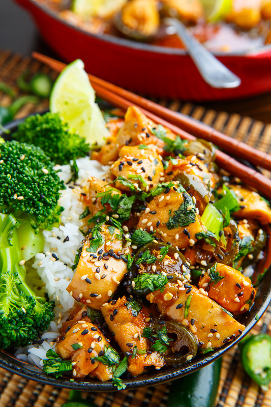 Honey and Lime Jalapeno Chicken Honey and Lime Jalapeno Chicken