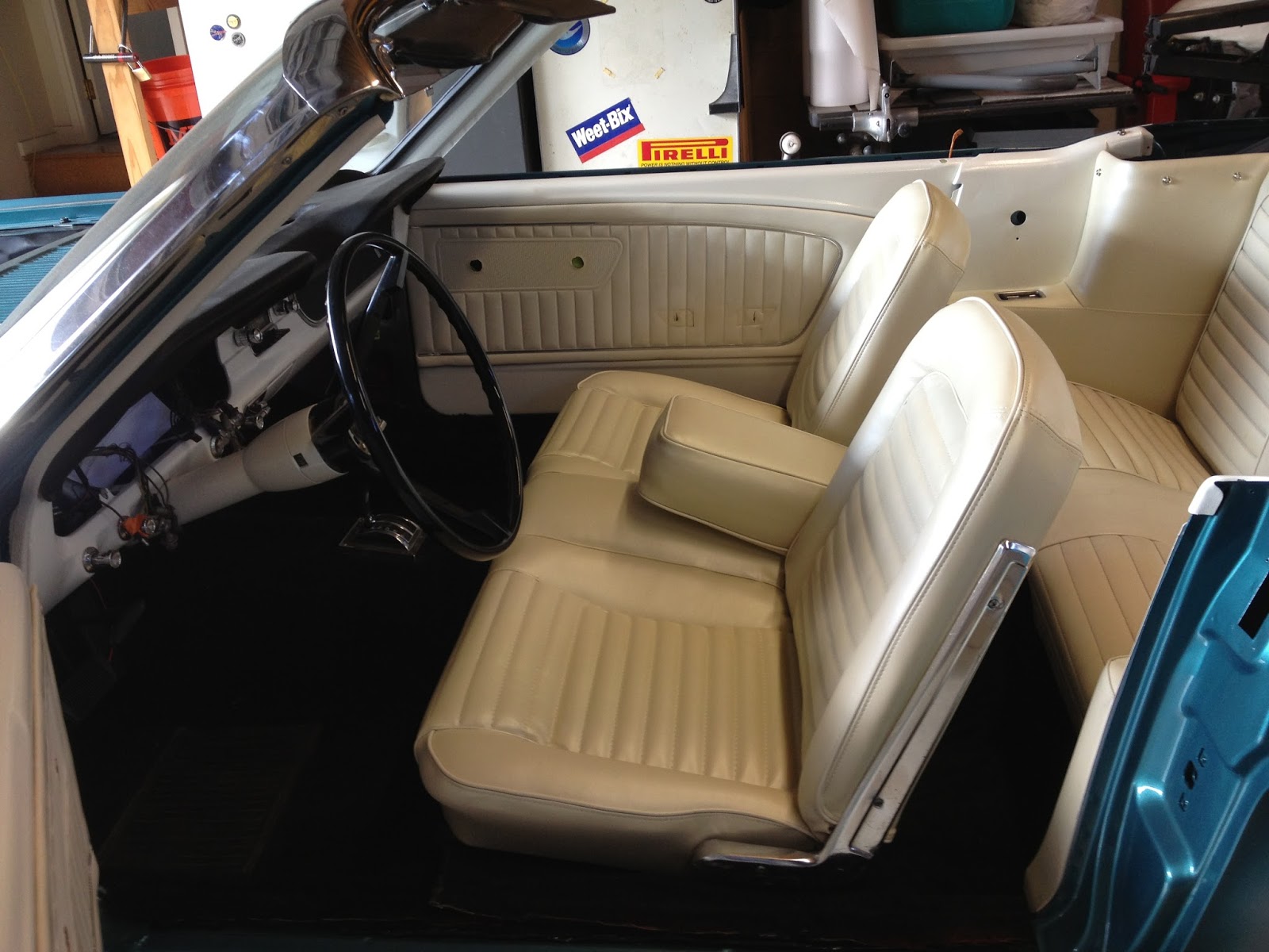 1965 Convertible Mustang Restoration: 1965 Ford Mustang Rare Front