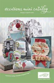 Stampin' Up 2012 Occasions Mini Catalog