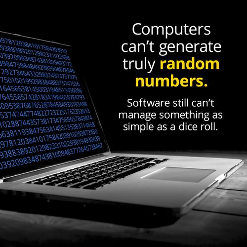 Space computer education do computers really generate random numbers 