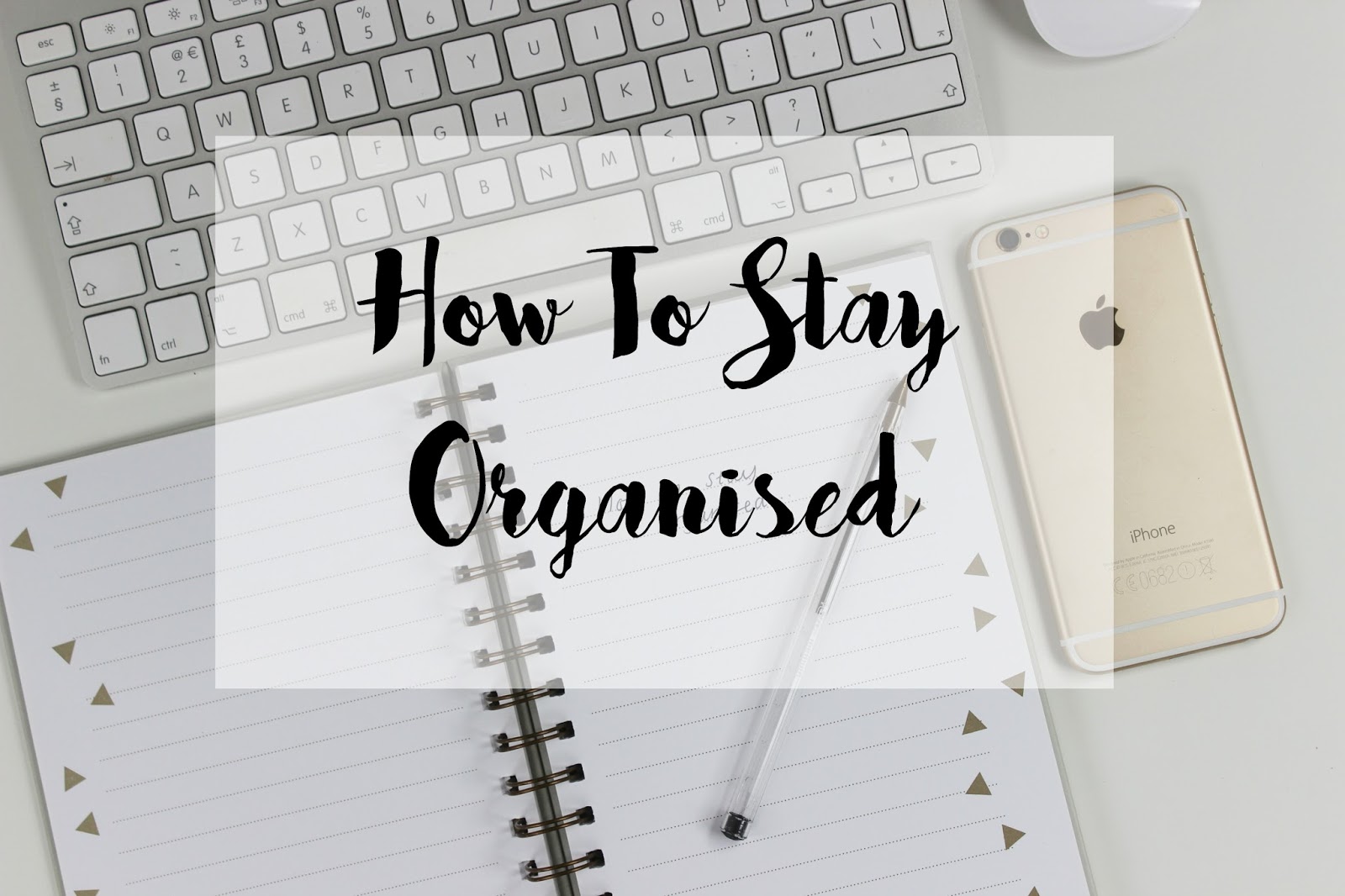 Emily Rose: How to stay organised | Top tips