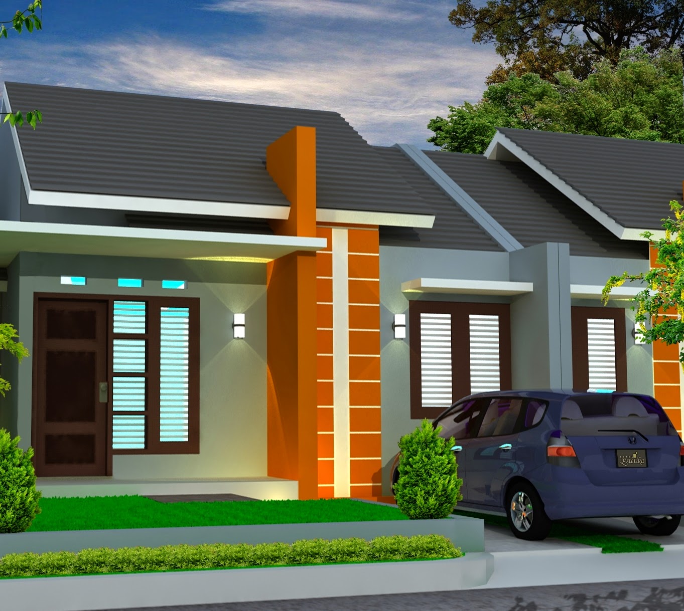Model Gambar Desain Rumah Minimalis Type 45 Terbaru Model Gambar Desain Rumah Minimalis Type 45 Terbaru