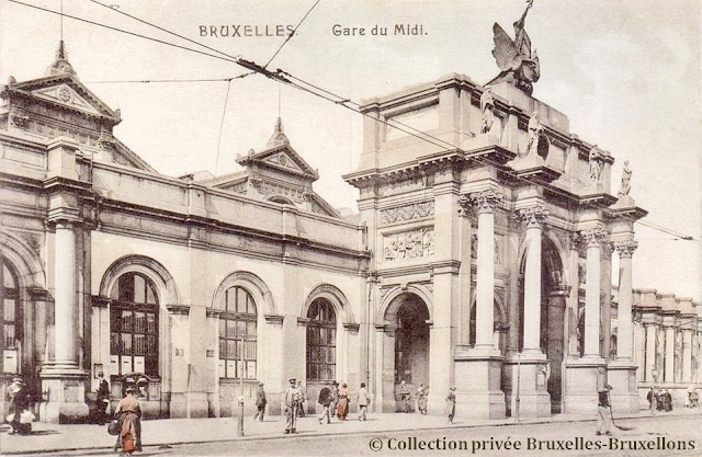 Gare du Midi - 1869-1949 - Bruxelles disparu - Bruxelles-Bruxellons