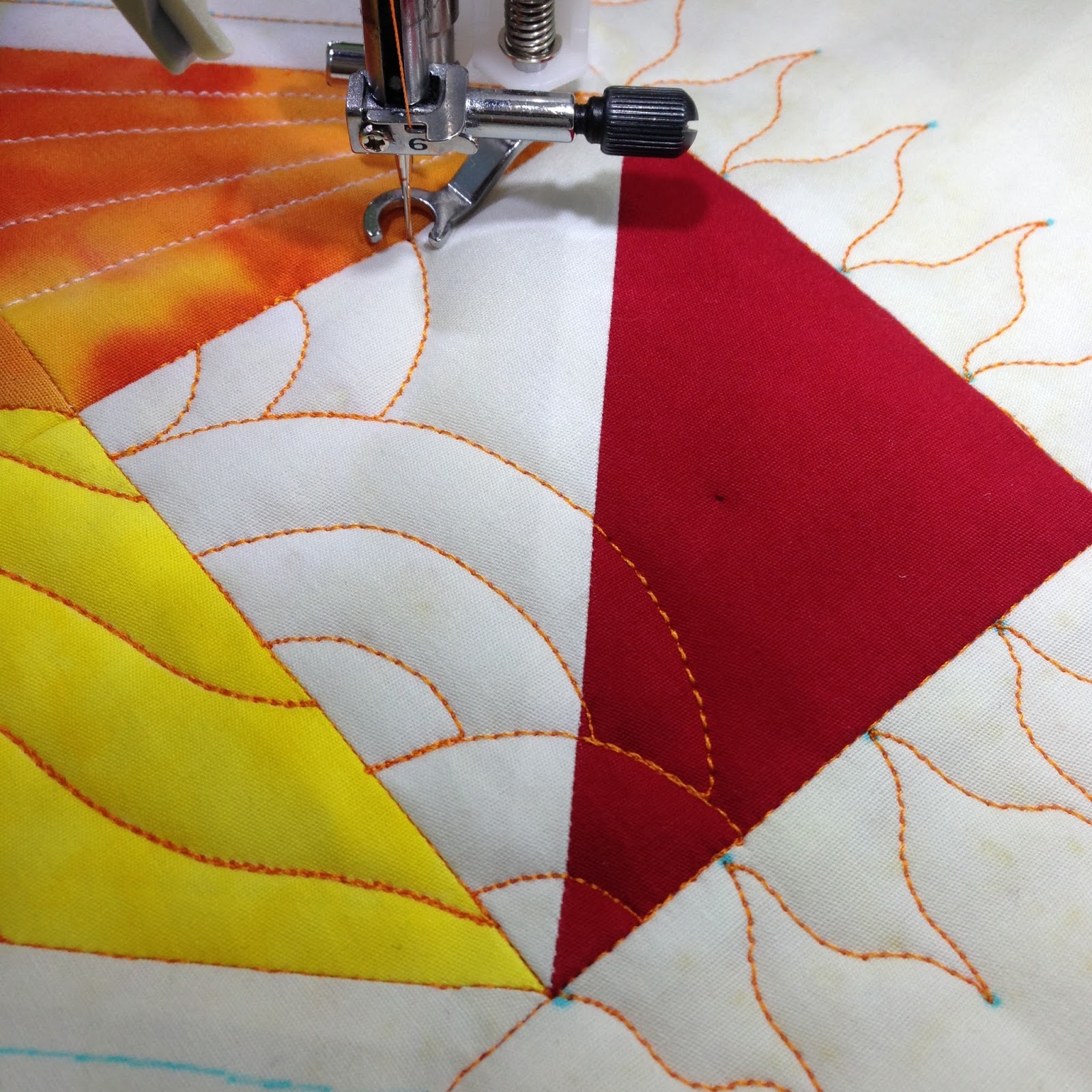 The Free Motion Quilting Project Extra Practice Quilting Echo Shell