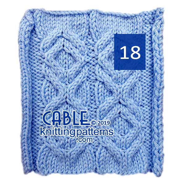 Cable Knitting Pattern 18
