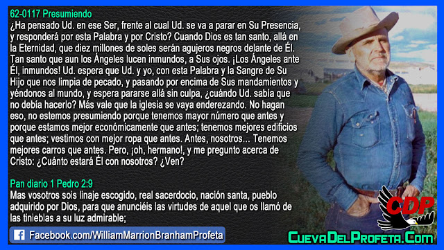 Más vale que la iglesia se vaya enderezando - Citas William Branham Mensajes