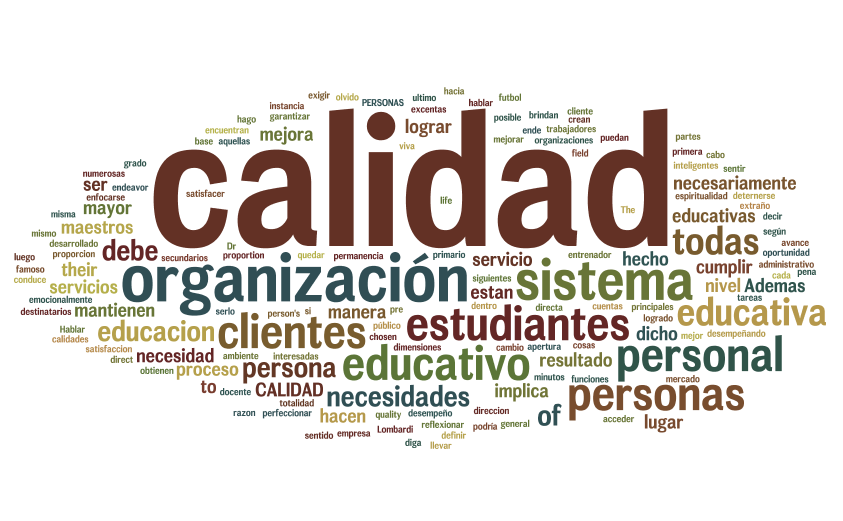Calidad educativa El concepto de calidad educativa Calidad educativa El concepto de calidad educativa
