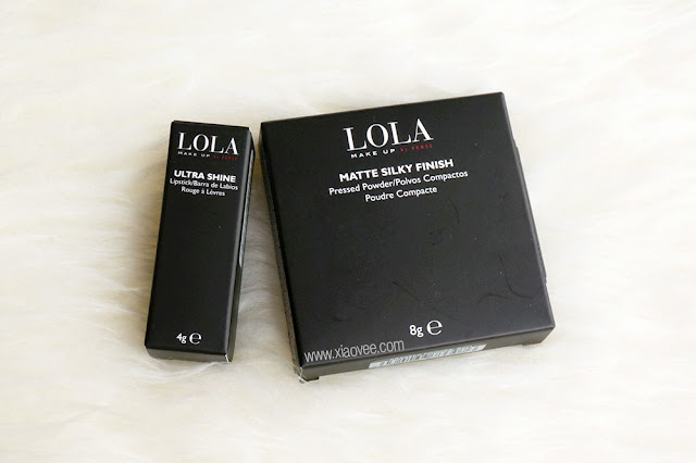 LOLA MAKEUP Matte Silky Finish Pressed Powder Review, LOLA MAKEUP Ultra Shine Lipstick review, LOLA Makeup by Perse UK review, LOLA cosmetic review, LOLA UK brand review