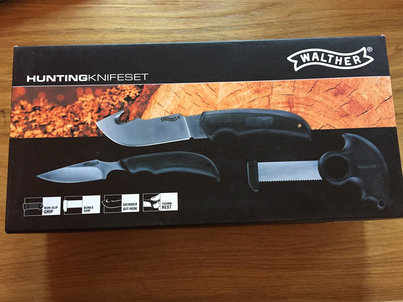 Walther Knife Reviews Including the PRO Range Walther Hunting Knife Set