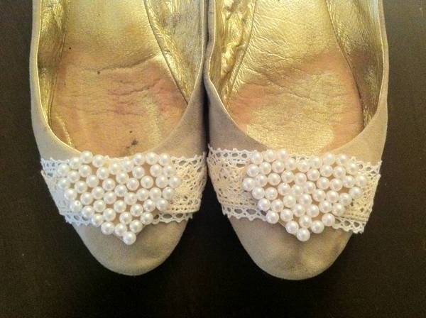 LIFE IN MOD: DIY: Lacey Sweetheart Ballet Flats