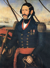 Coronel de Marina JOAQUÍN HIDALGO (1807-†1849)