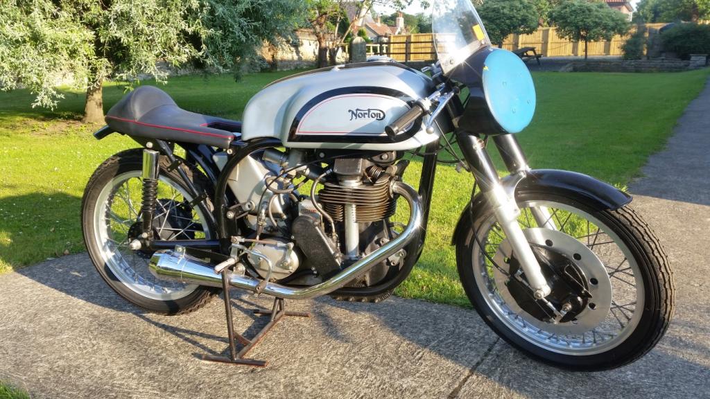 CLASSICS FOR SALE 1953 NORTON MANX "BEART" 350 MATHEWSONS (YORKSHIRE)