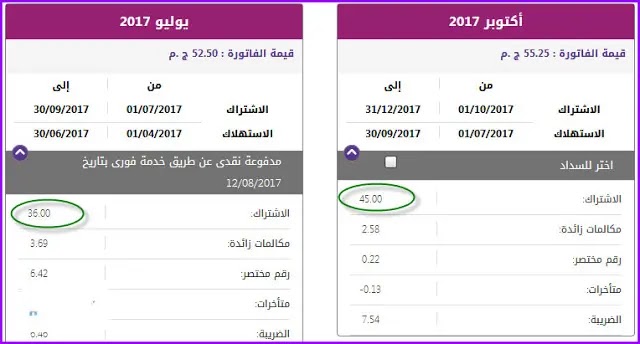 فاتورة شهر يناير 2019 فاتورة شهر يناير 2019