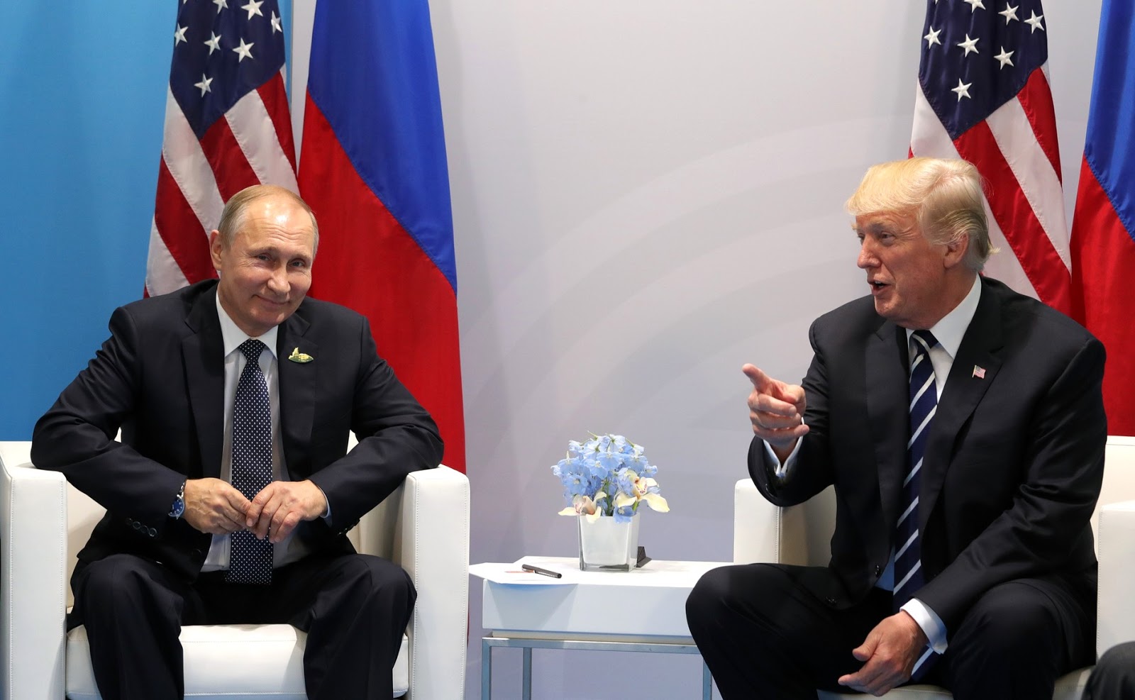 Putin Had A Meeting With Us President Donald Trump