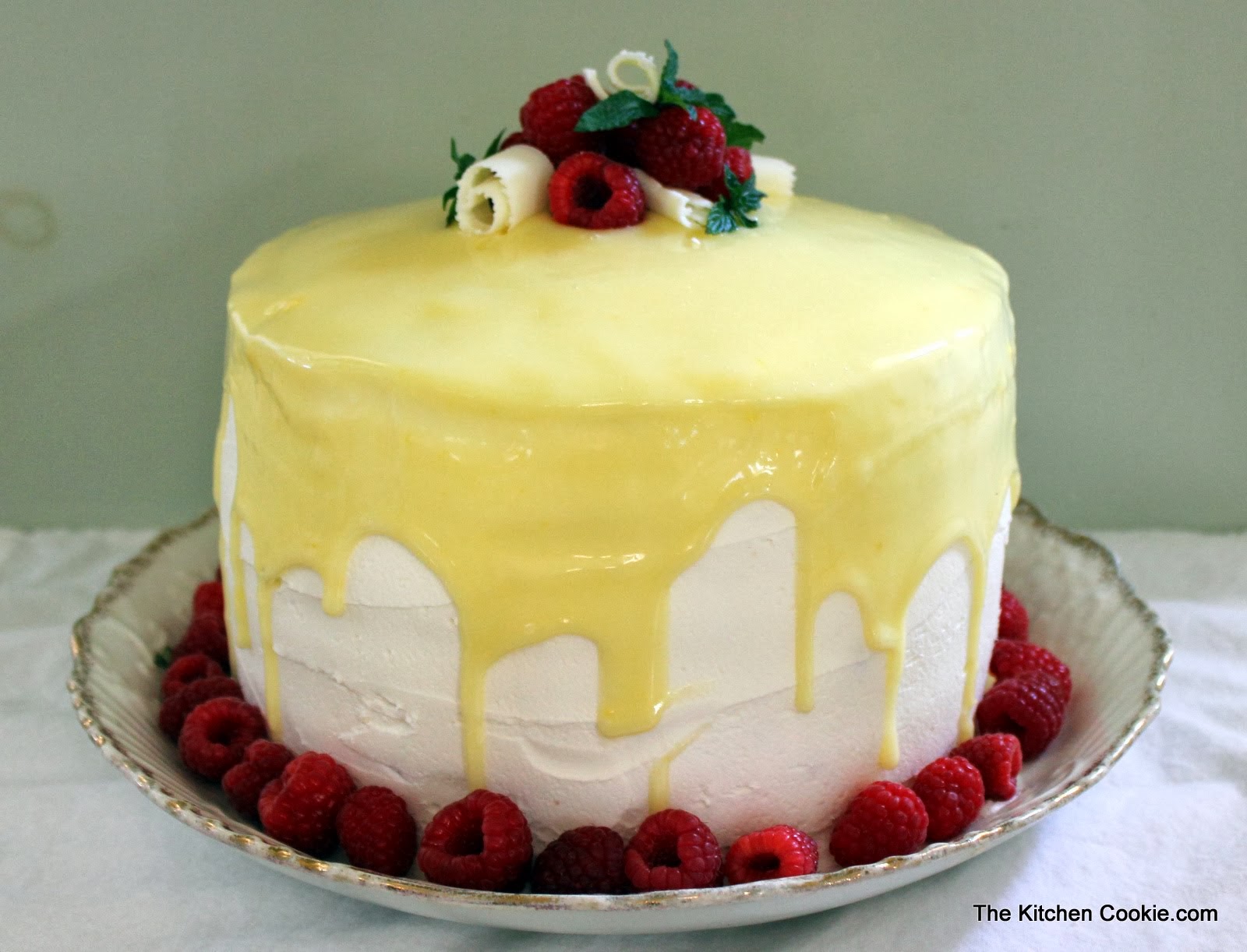 White Chocolate Lemon Curd Ganache