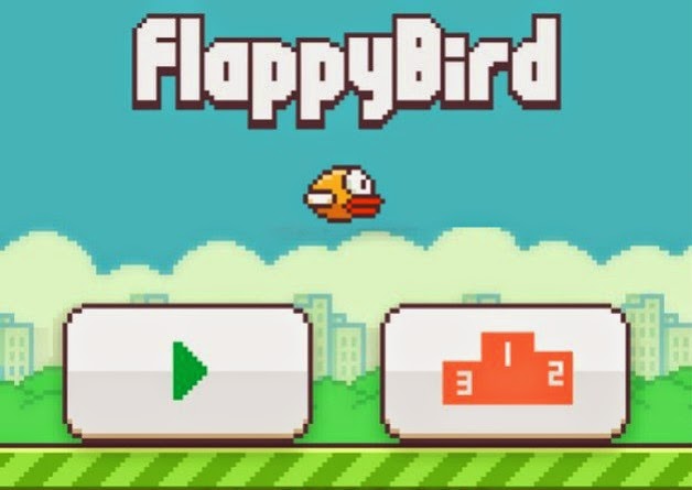 Phần mềm Flappy Bird từng gây sốt trong giới truyền thông nửa năm về trước