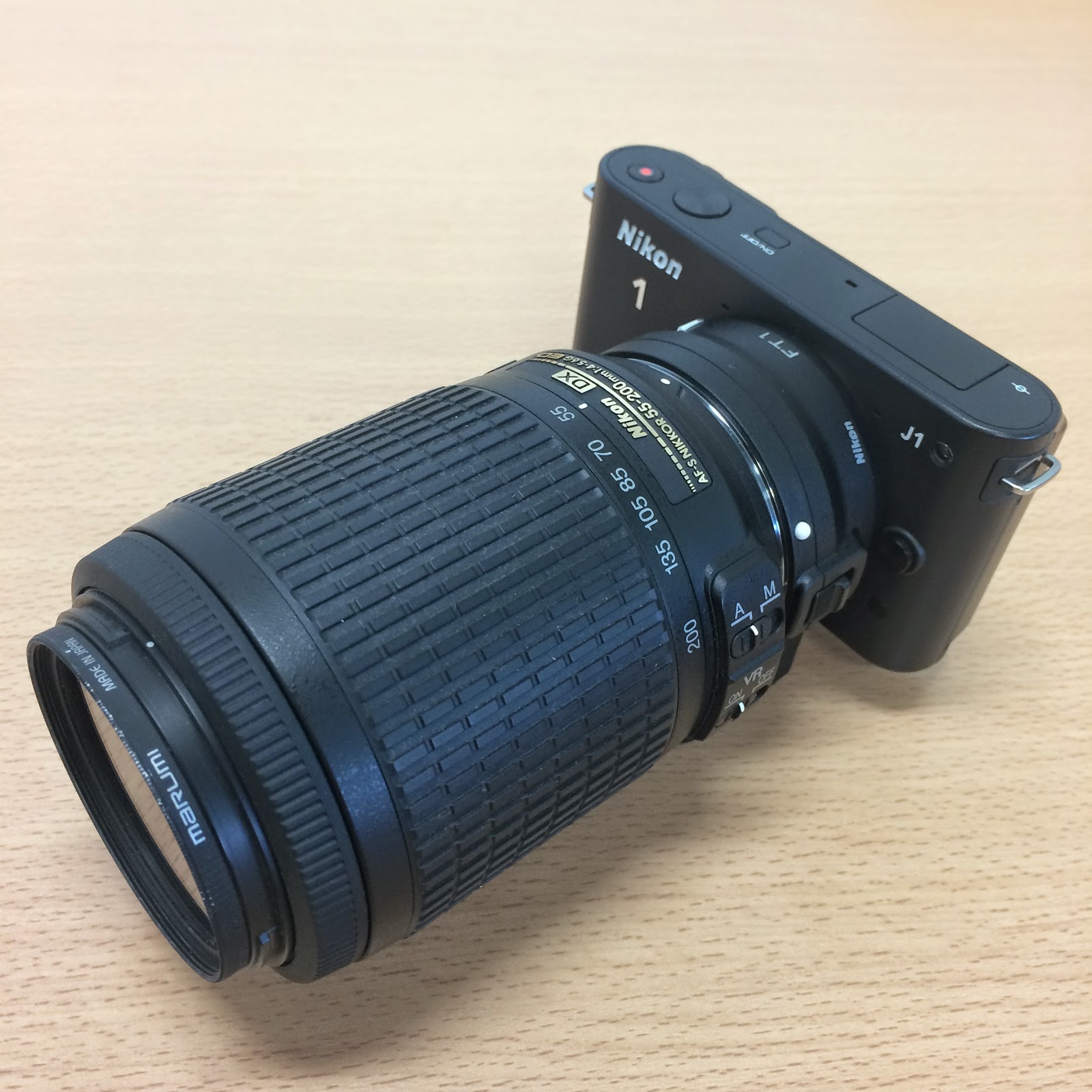 ジャンクカメラ修理 NIKONミラーレス J1が500円!禁断の修理方法