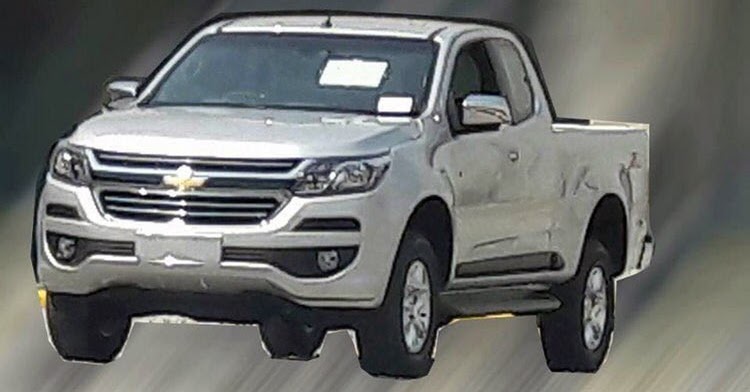 Facelifted 2017 Chevrolet S10 / Overseas Colorado Spied ... Facelifted 2017 Chevrolet S10 / Overseas Colorado Spied ...