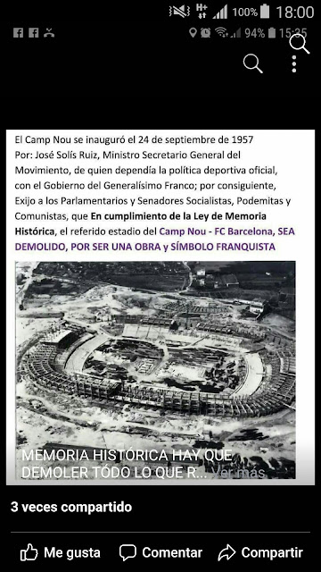 Tamé han de assolá lo Camp Nou del F.C. Barselona Tamé han de assolá lo Camp Nou del F.C. Barselona