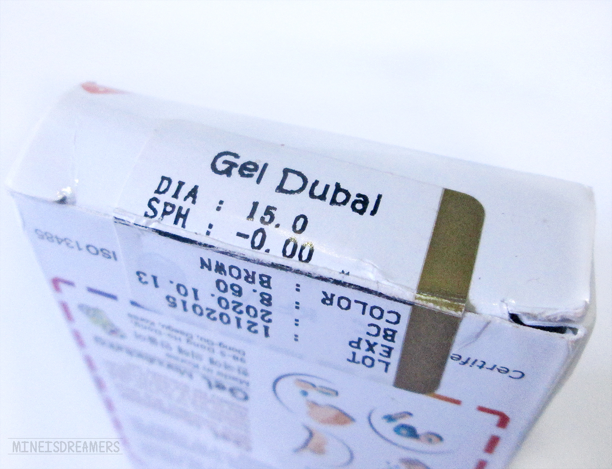 Review Gel Contact Lens Dubai in Brown Lintang Pratiwi's Indonesian Beauty Blogger