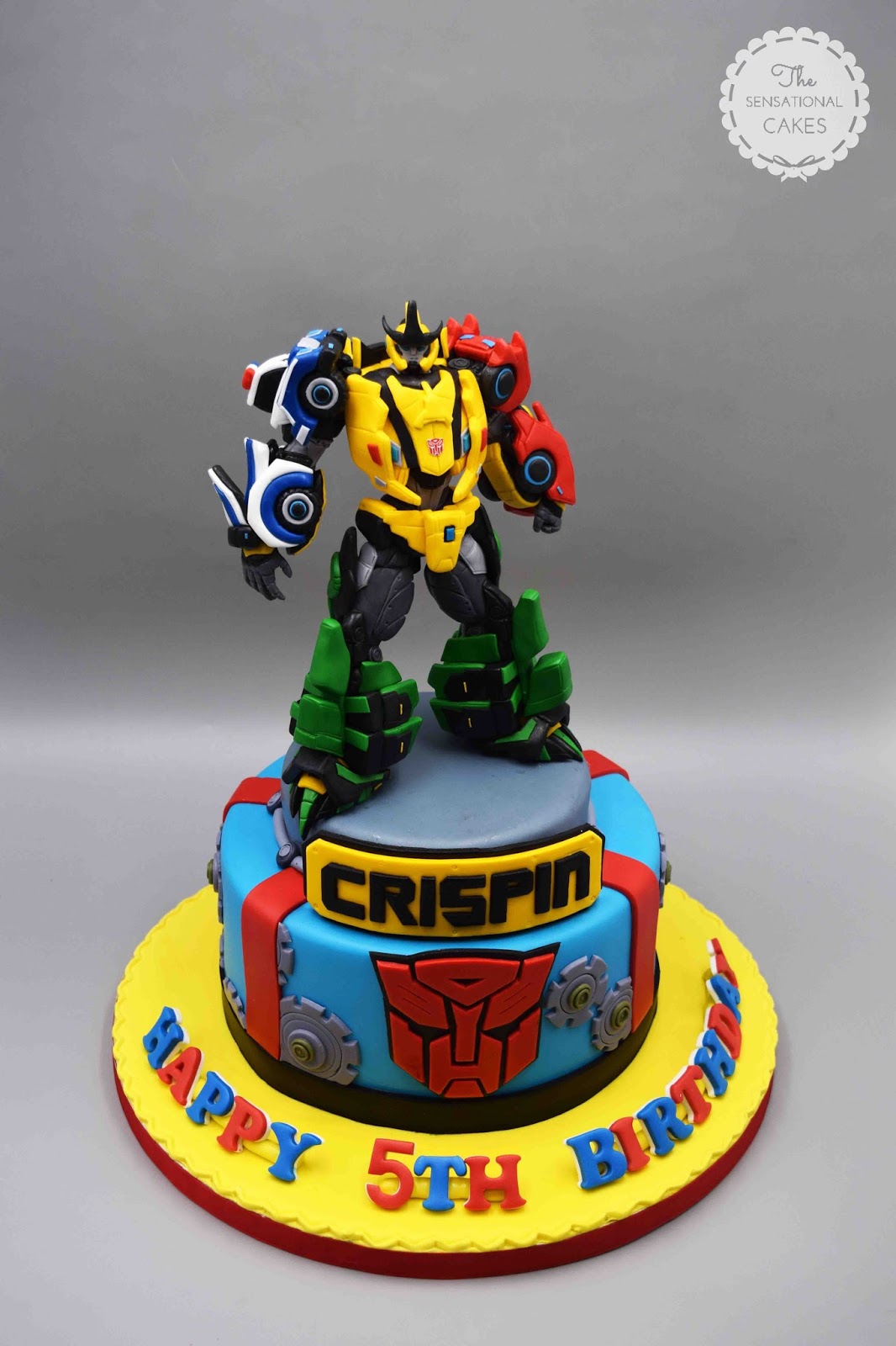 the sensational cakes transformers