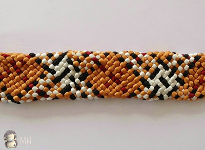 Pulsera kumihimo Burberry