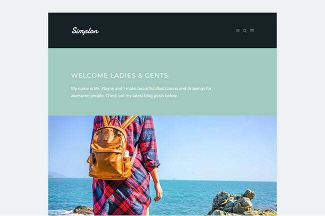 Simplon - Responsive Blogger Template Simplon - Responsive Blogger Template