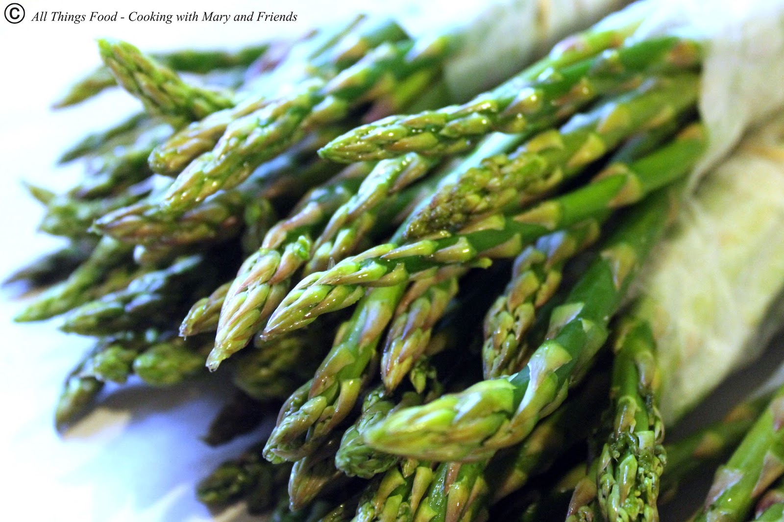 Cooking With Mary and Friends Blanching and Freezing Fresh Asparagus