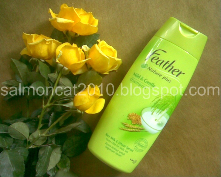 Salmoncat's Entries (on Blogspot!) Kao Feather Nature Plus Shampoos Review