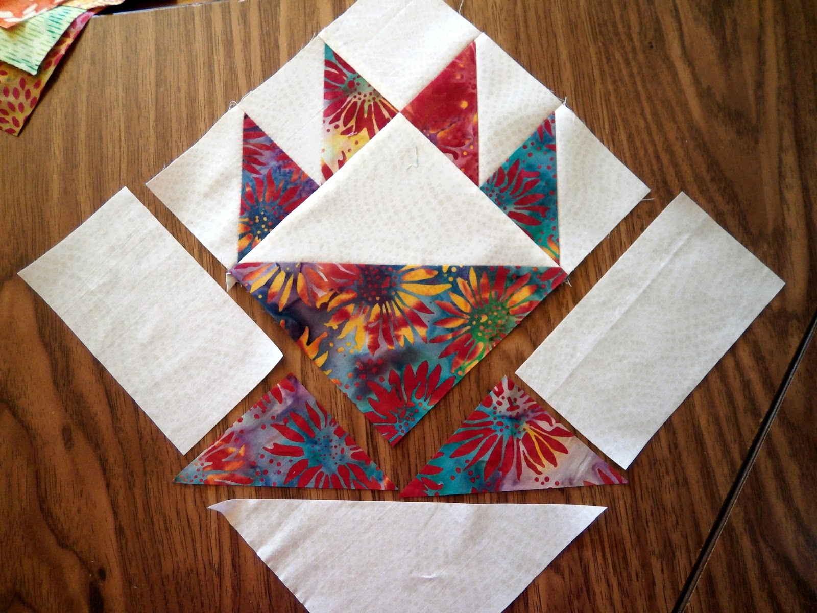 Pamelaquilts How to Piece the Cake Stand Quilt Block