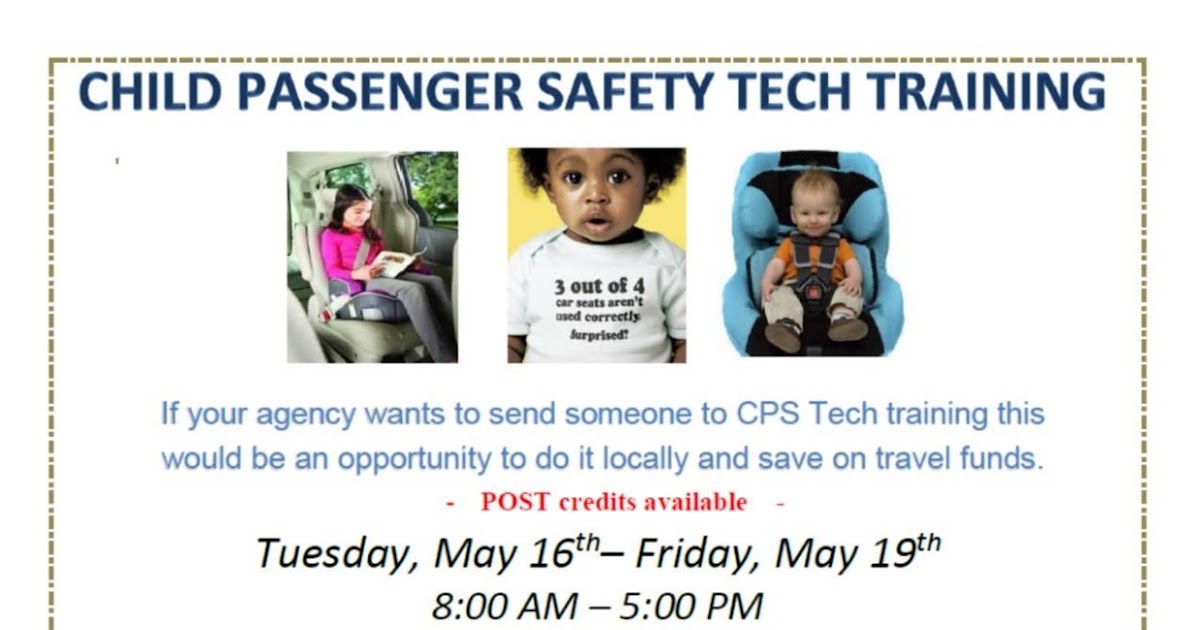 Car Seat Technician Training Car Seat Technician Training
