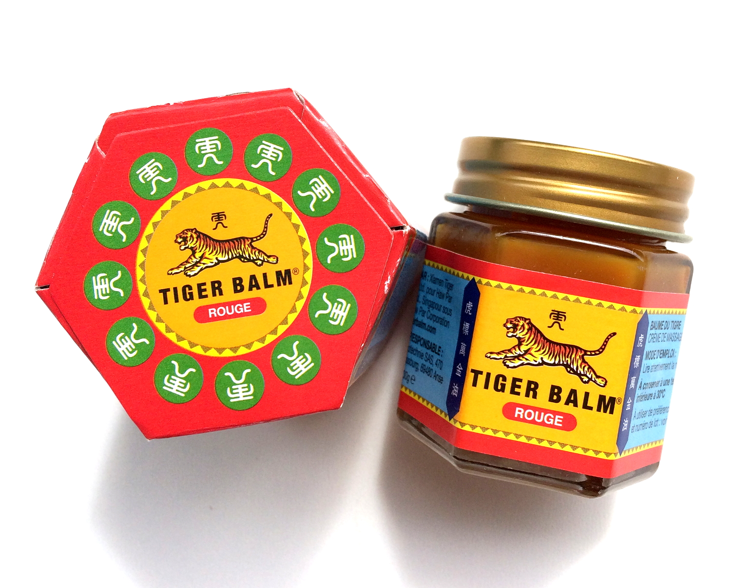 TIGER BALM Baume du Tigre (red rouge)