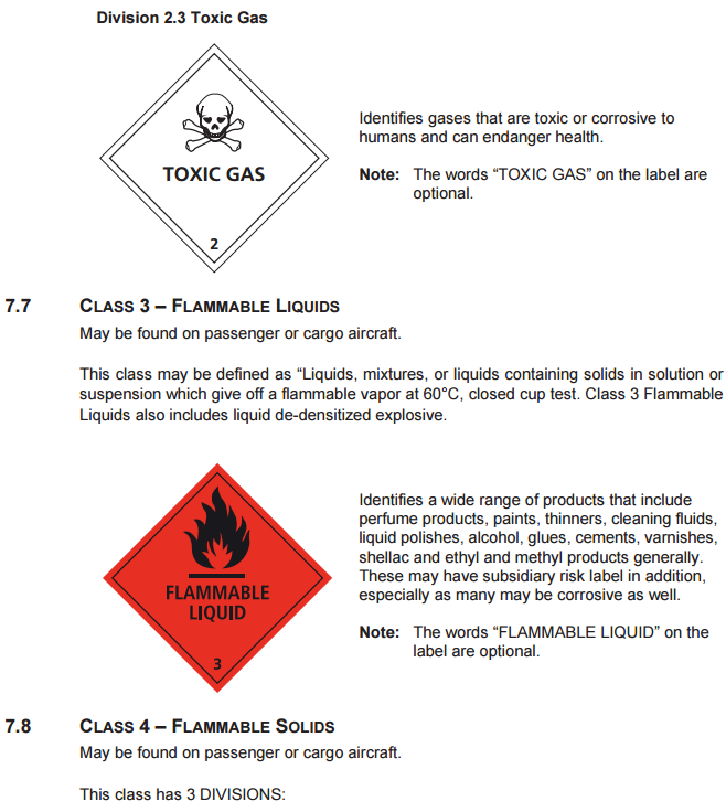 AIR CARGO Dangerous Goods